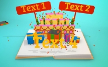 Birthday Pop-Up Book