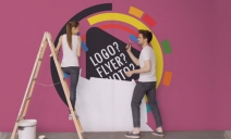 Couple Wall Painting